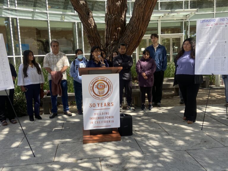 Comunidades indígenas en Monterey exigen atención médica sin discriminacion ni prejuicios
