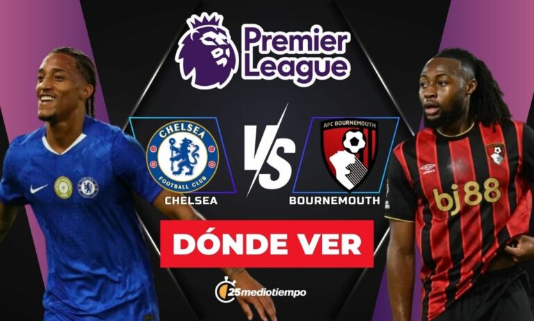 Chelsea vs. Bournemouth EN VIVO: Horario y dónde ver el partido de Premier League 2025