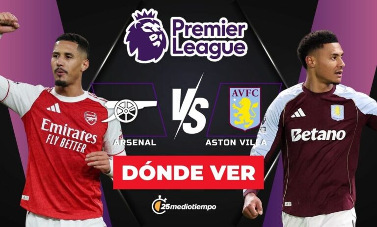Arsenal vs Aston Villa: Descubre a qué hora y dónde ver en VIVO el partido de Premier League 2025 hoy