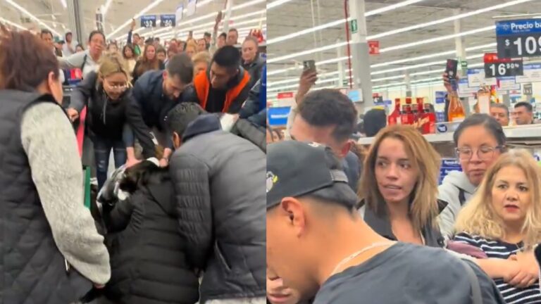 Lady Pavo Causa Caos en Supermercado de la GAM: Riña Por la Cola de Compras