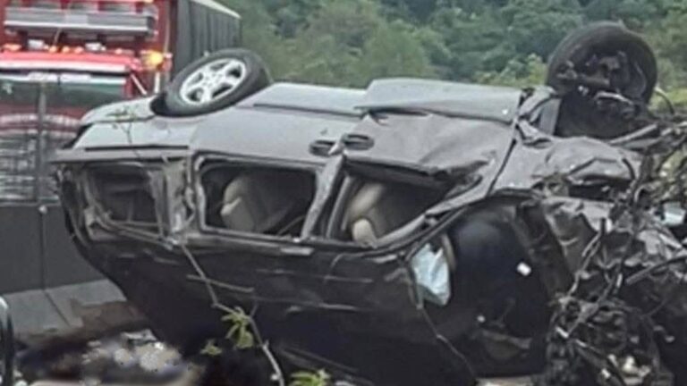 Trágico accidente en la México-Tuxpan: familia poblana pierde la vida tras chocar con un alud