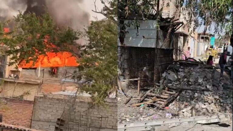 Incendio en El Salto: Evacuan a Familia de 5 por Acumulación de Chatarra