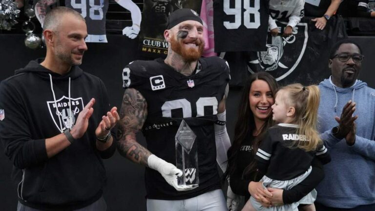 Maxx Crosby desafía a la directiva de Las Vegas Raiders con un contundente mensaje