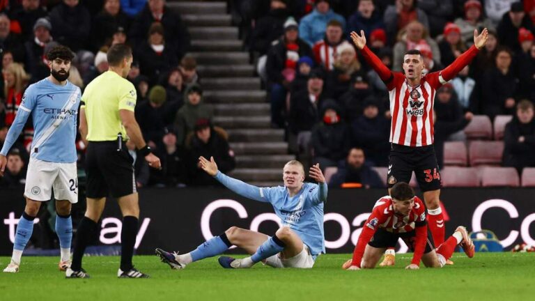 Manchester City lucha pero no supera al Sunderland; el Arsenal amplía su ventaja en la Premier League