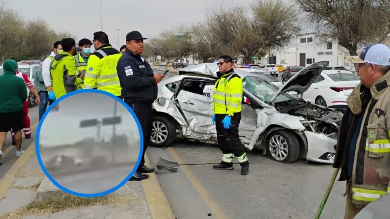 Impactante VIDEO del choque en el Periférico de Torreón que conmociona a la ciudad