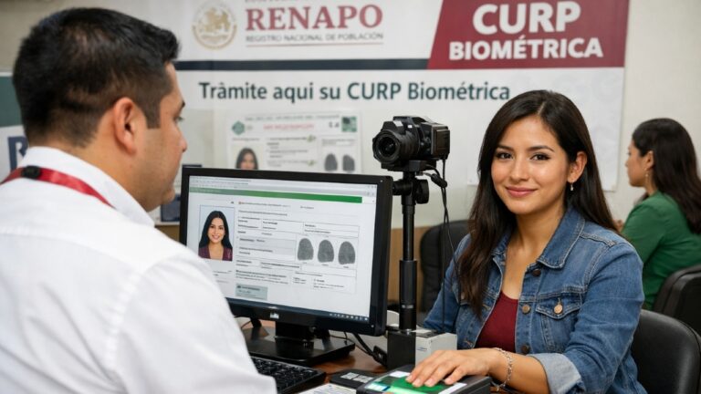 CURP Biométrica: Tramites Obligatorias que Entrarán en Vigor en Enero 2026
