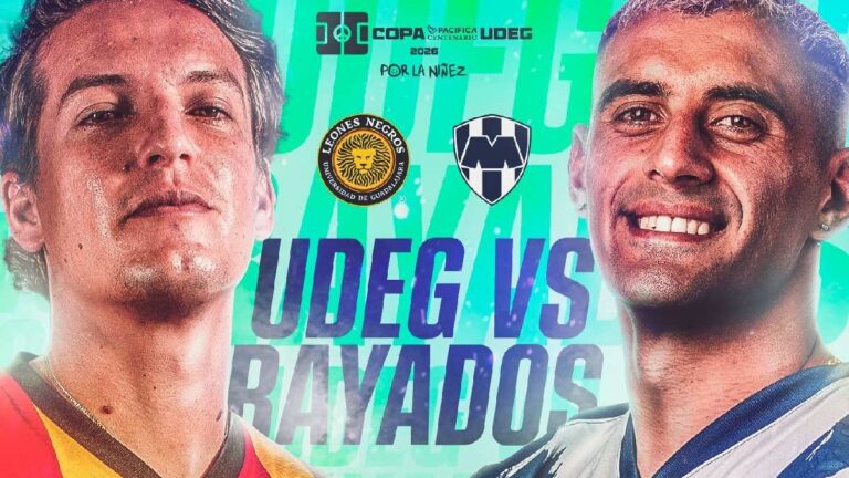Cómo ver UDG vs Rayados EN VIVO: Hora y Detalles del Amistoso por la Copa Pacífica 2026