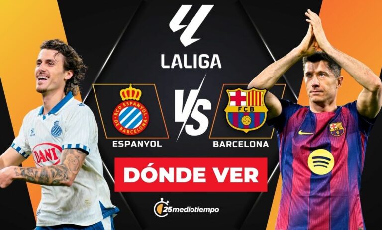 Espanyol vs Barcelona: Horario y dónde ver el Derbi Catalán EN VIVO en LaLiga 2026