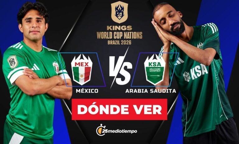 Todo lo que necesitas saber sobre el México vs Arabia Saudita: horario y dónde verlo en el Kings World Cup 2026