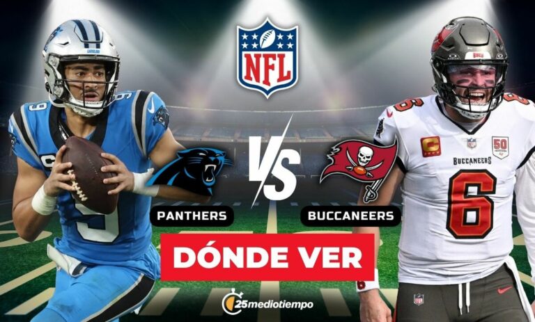 Buccaneers vs. Panthers: Guía completa para ver en vivo el partido por el título del Sur de la NFC en Semana 18