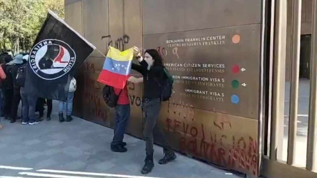 Tensión en México: Ataque a la Embajada de Estados Unidos tras Captura de Nicolás Maduro