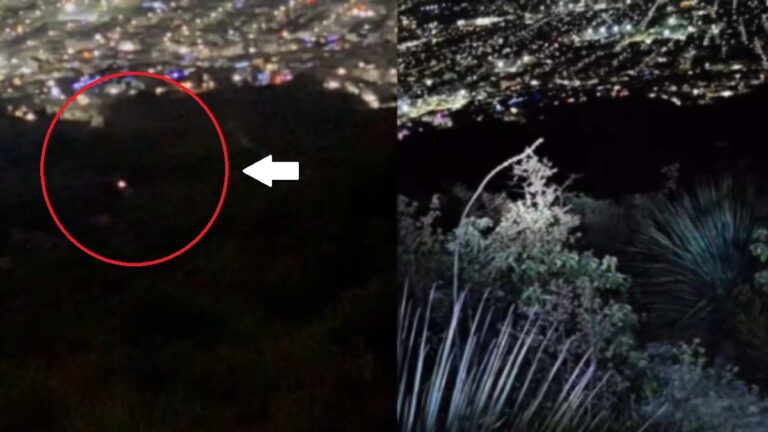 Extrañas luces captadas en el Cerro de las Mitras: ¿Brujas en Santa Catarina?