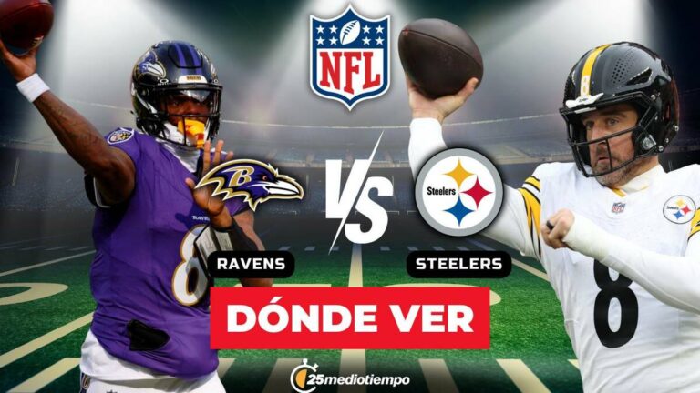 Horarios y Canales para el Encuentro Steelers vs Ravens en la Semana 18 de la NFL 2026