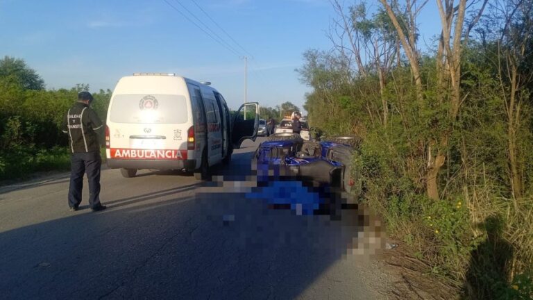 Trágica volcadura de cuatrimoto en Montemorelos: una mujer fallecida y un hombre herido