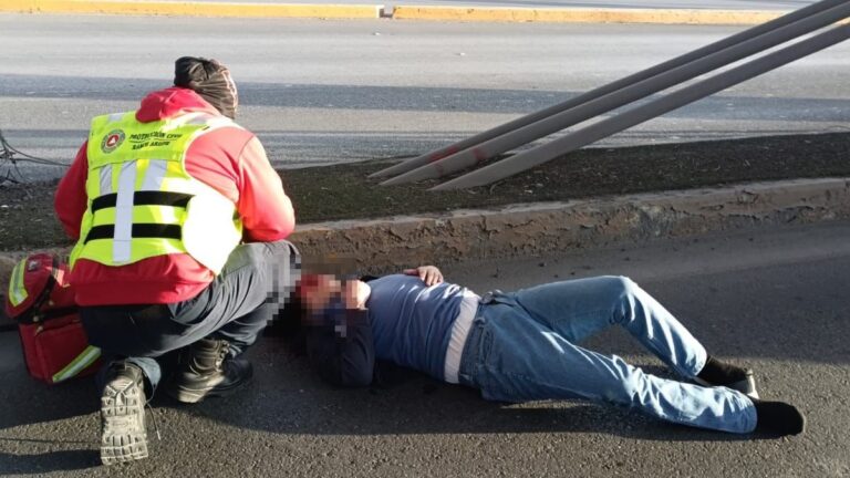 Trágico accidente en la carretera Saltillo-Monterrey: joven de 20 años atropellado