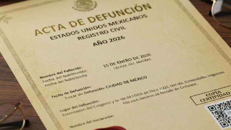 Costo Actualizado para Tramitar el Acta de Defunción en Torreón en 2026