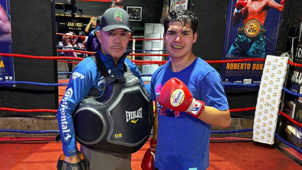 David ‘El General’ Cuéllar Regresa a Monterrey para Entrenar con su Padre