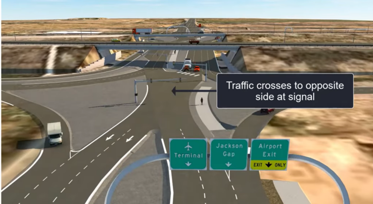 Mejoras viales en el Aeropuerto Internacional de Denver: Nuevo Intercambiador Diamante Divergente en Peña Boulevard