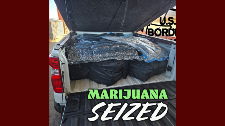 Incautación de marihuana: más de 300 libras confiscadas por la Patrulla Fronteriza en Sierra Blanca