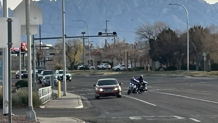 Multas de Tránsito: Unidad de Policía Intensifica Vigilancia en Las Cruces