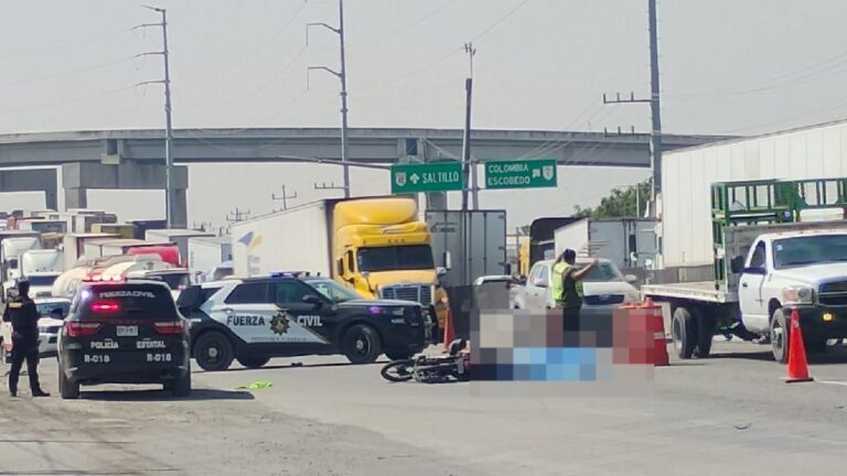 Trágico accidente en Escobedo: joven motociclista es arrollado por un camión