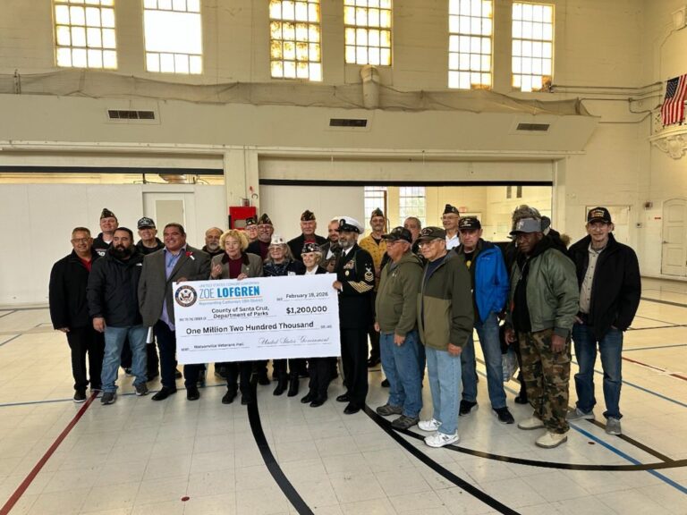 Congresista entrega $1.2 millones para mejoras en centro de veteranos en Watsonville