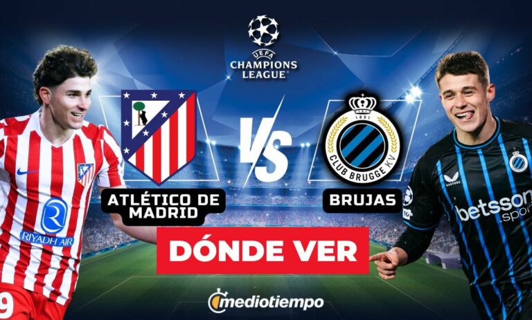 Atlético de Madrid vs Brujas: Cómo y a qué hora ver EN VIVO el partido de Obed Vargas en la Champions League 2026