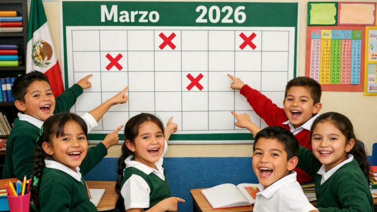 SEP Anuncia Días Sin Clases en Marzo 2026: Fechas Clave para Estudiantes