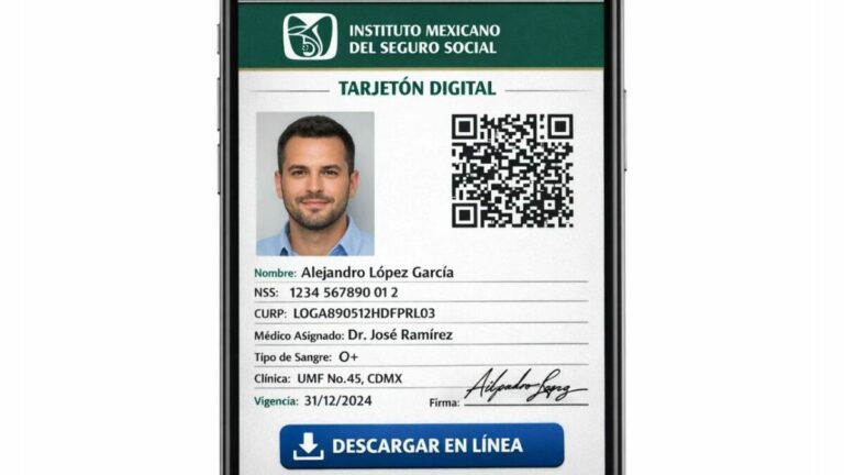 Cómo Descargar el Tarjetón Digital IMSS EN LÍNEA: Guía Paso a Paso