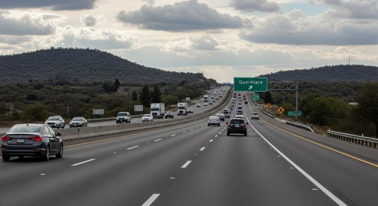 Actualizaciones en Vivo: Autopista México-Querétaro, Choques y Cierres Viales Hoy