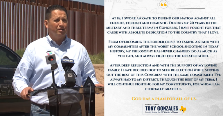 Tony Gonzales Abandona su Candidatura Republicana por Controversia en el Distrito 23 de Texas