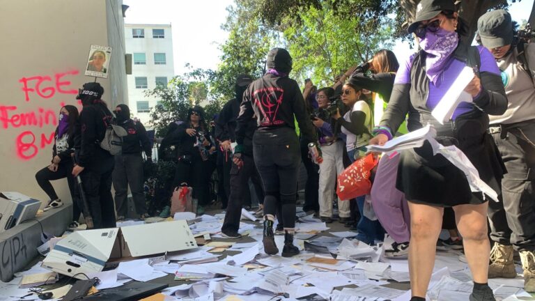 Día Internacional de la Mujer: Protesta Masiva en Tijuana Contra la Violencia de Género