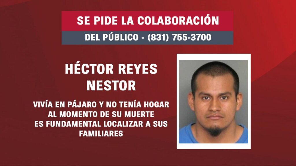 Oficina Forense busca familiares de hombre fallecido en accidente en Monterey