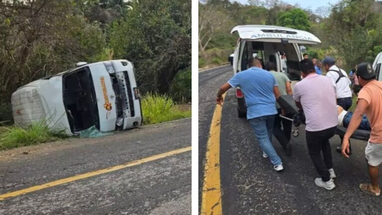 Impactante Accidente en Oaxaca: Conductor Huye Tras Volcadura de Autobús