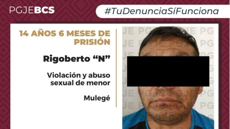 Condenado por Abuso: Hombre Recibe 14 Años de Prisión por Caso de Menor de Edad