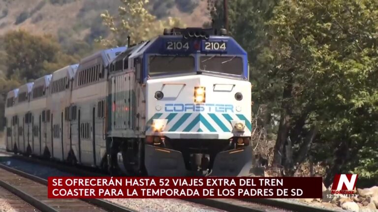 Tren Coaster Facilita el Acceso al Petco Park Durante la Temporada de Béisbol de los Padres