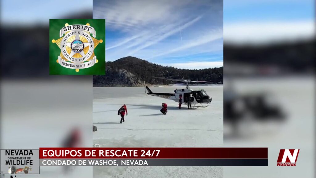 Rescate en Nevada: Equipos Preparados para Emergencias Climáticas