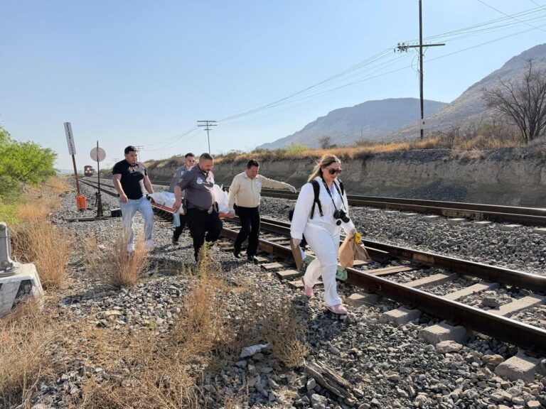 Impactante hallazgo: Cuerpo en descomposición junto a las vías del tren en Saltillo