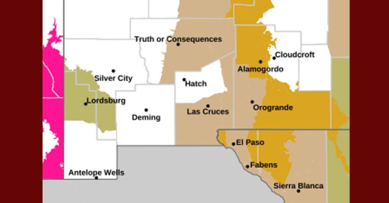 Vientos Fuertes Golpean El Paso: Advertencia de Seguir Precauciones
