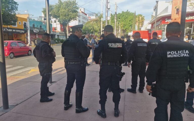 Operativo Policial en Parque Rojo de Guadalajara Refuerza la Seguridad