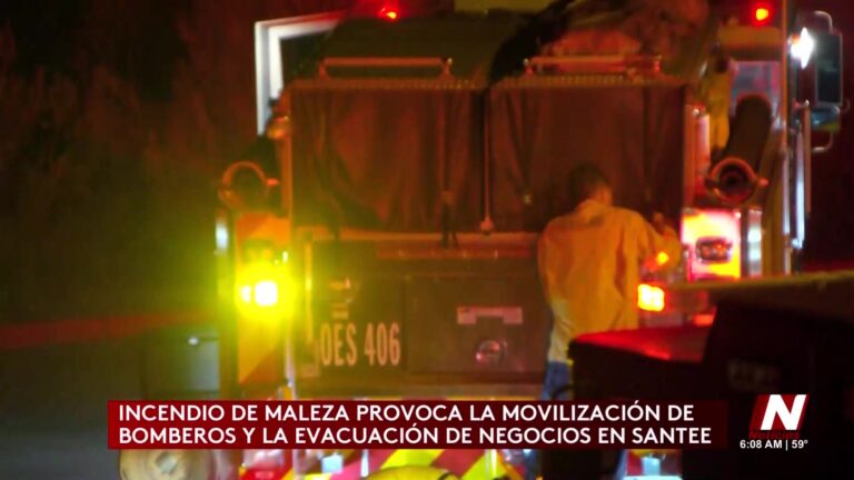 Incendio de Maleza en Santee: Respuesta Rápida y Evacuaciones Efectivas