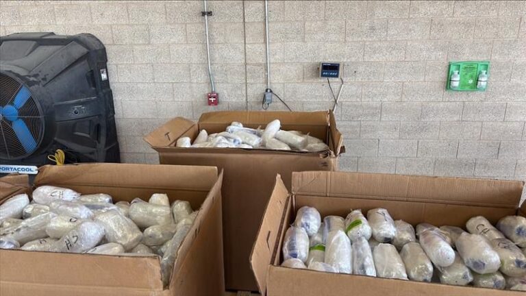 Metanfetamina Asegurada por CBP en Pharr Valuada en $17 Millones