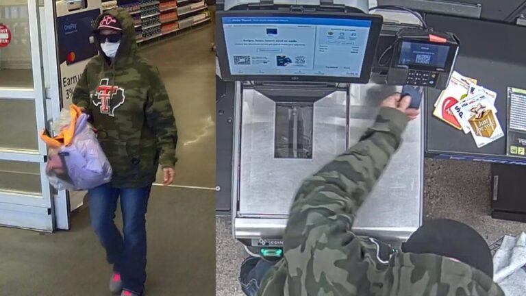 Policía de Lubbock busca ayuda para localizar a sospechosa de compras fraudulentas