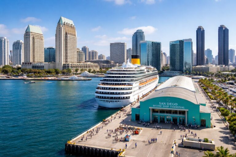 Amenaza de Bomba Interrumpe Operaciones en la Terminal de Cruceros de San Diego