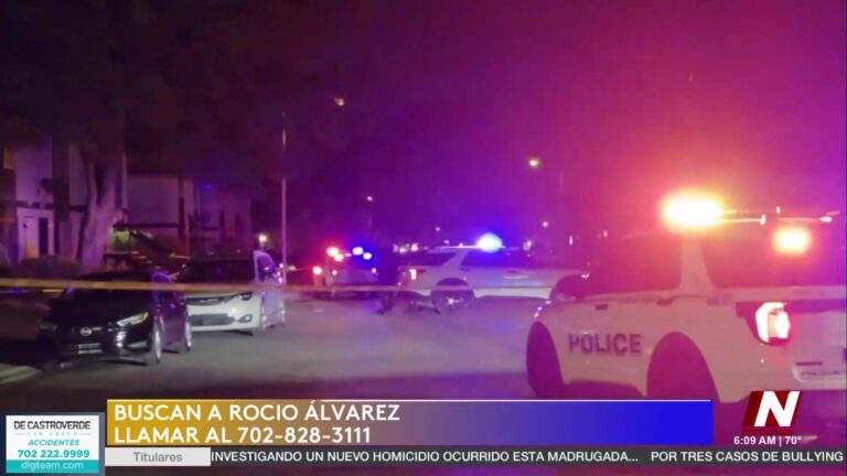 Desaparición en Las Vegas: La Comunidad Movilizada para Encontrar a Rosío Álvarez