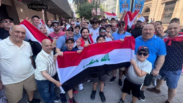 Afición de Irak elogia la calidez de Monterrey en vísperas del repechaje mundialista