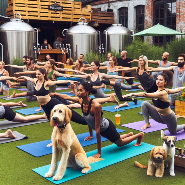 Pilates, Mascotas y Pintas en Dust Bowl Monterey