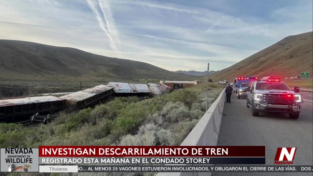 Descarrilamiento de Tren en Nevada Despierta Preocupación Regional
