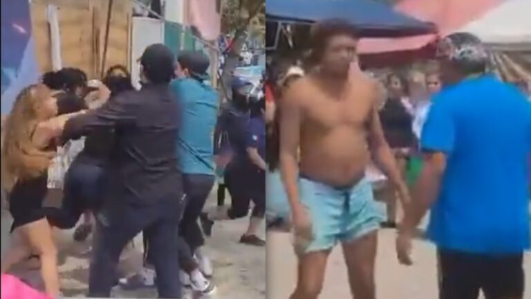 Riña en Veracruz: Lancheros y Turistas se Enfrentan en Playa Villa del Mar