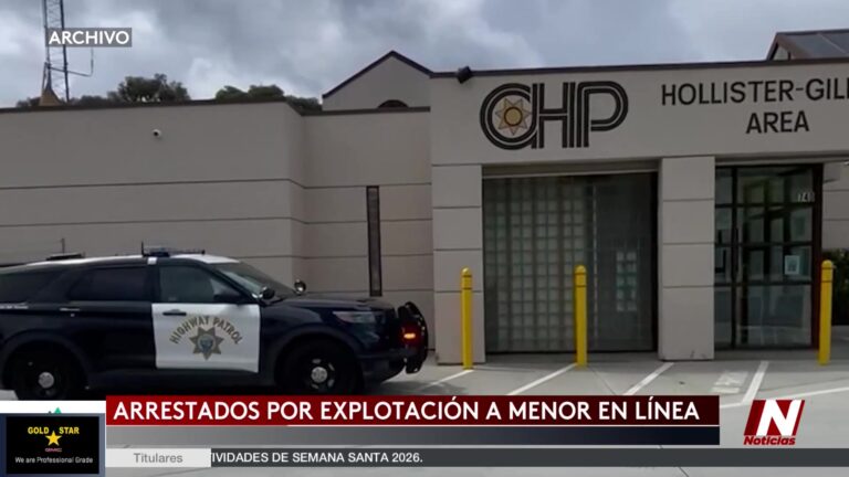 Arresto En Hollister Por Explotación De Menor En Línea